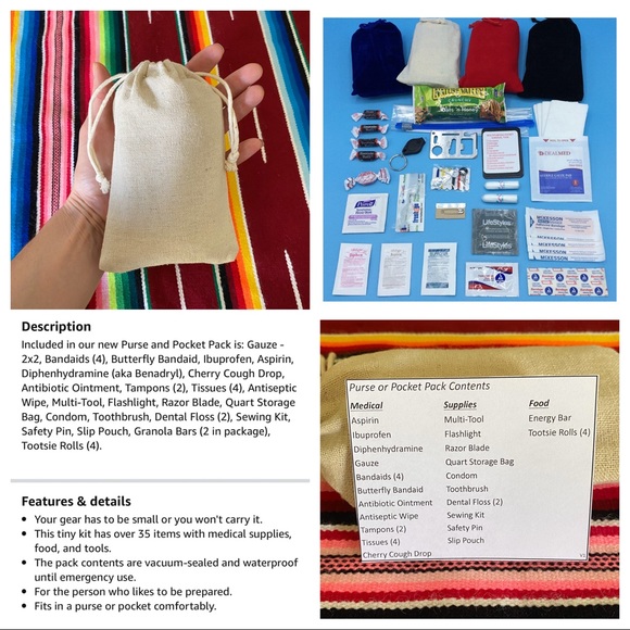 TheAttackPack Store Handbags - 👛Best Selling Survival Purse Pack 👛